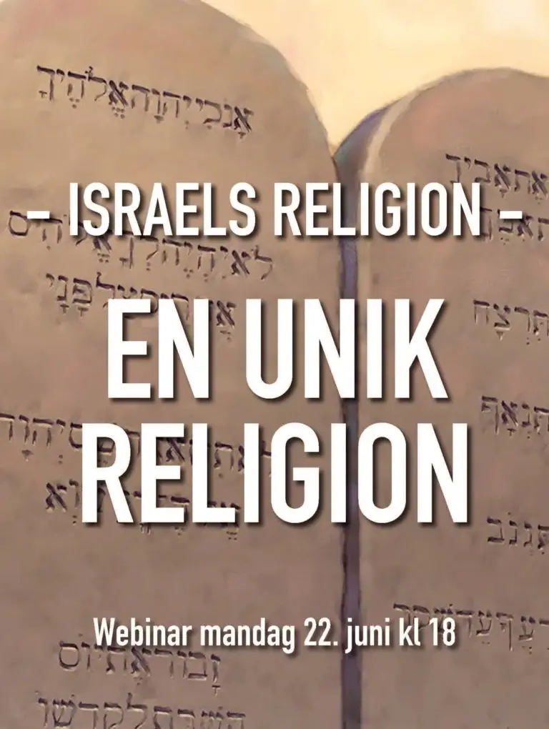 Read more about the article Israels religion – En unik religion