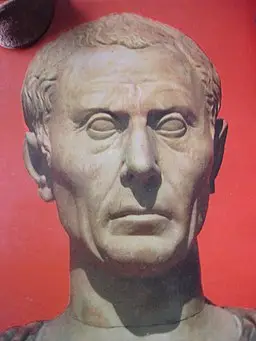 julius caesar bust